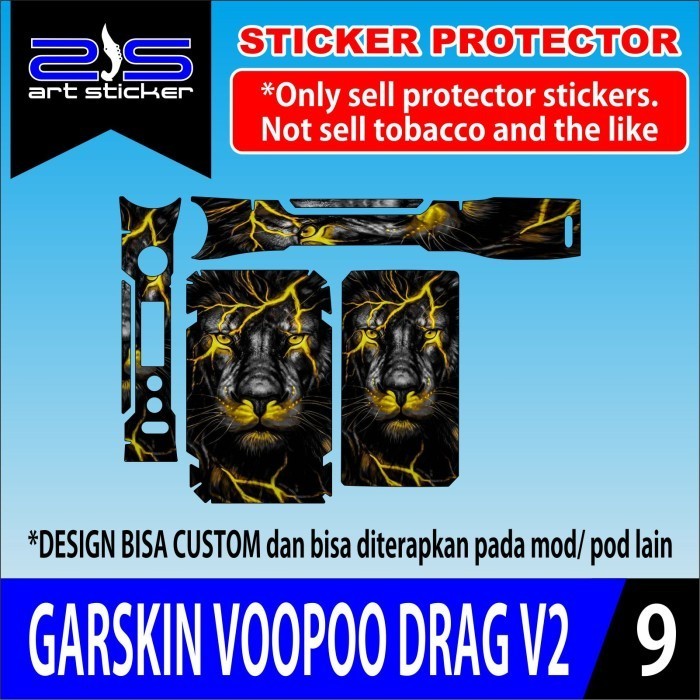 

*Fullbody* Drag V2 Owl Garskin Case/Stiker Premium Custom COD