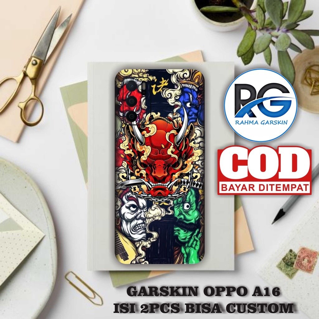 

*Fullbody* Oppo A16 Garskin Case/Stiker Premium Custom COD