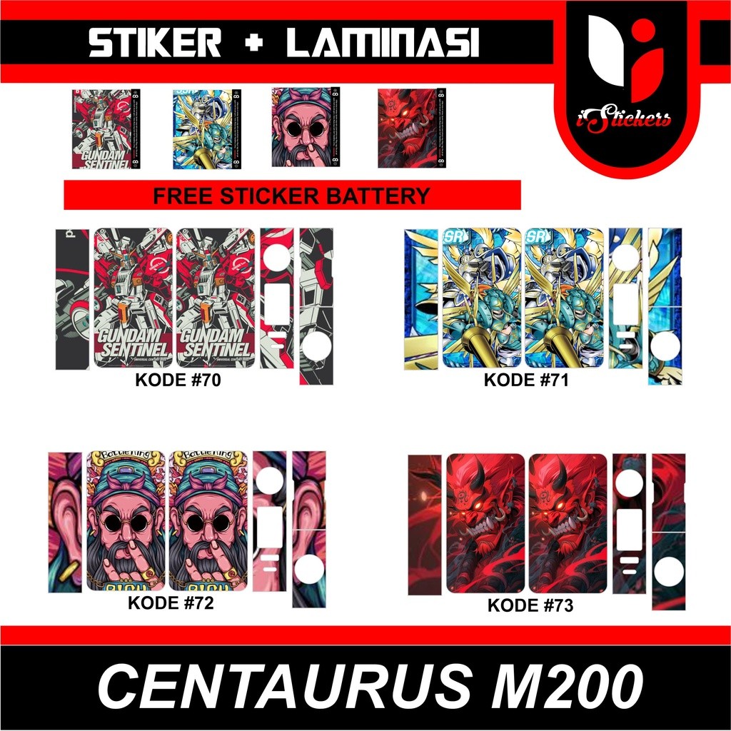 

*Fullbody* Centaurus M200 Garskin Case/Stiker Premium Custom COD