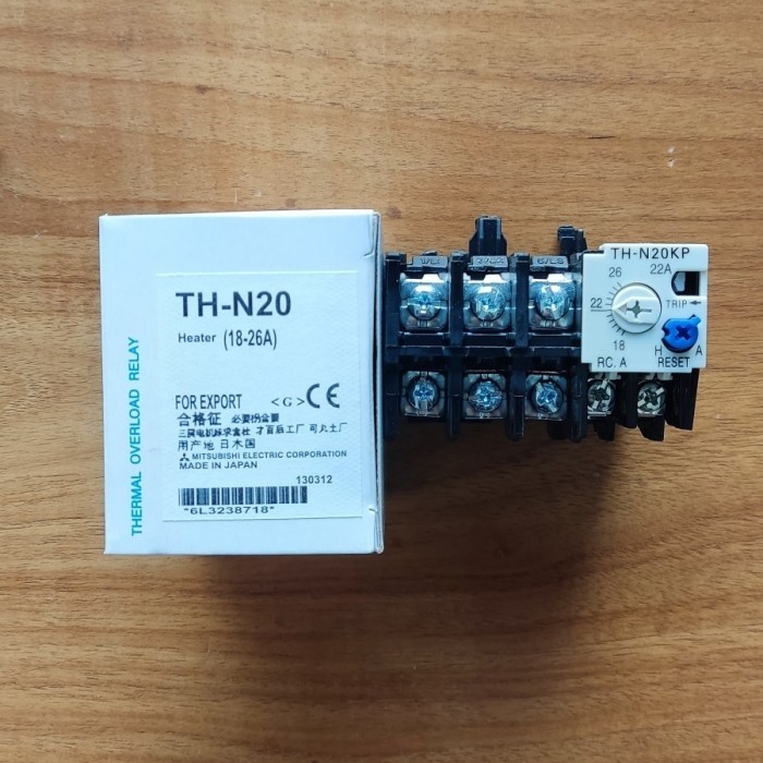 BARU THERMAL OVERLOAD RELAY TOR MITSUBISHI THN20 TH-N20 THN 20 - 18A-26A