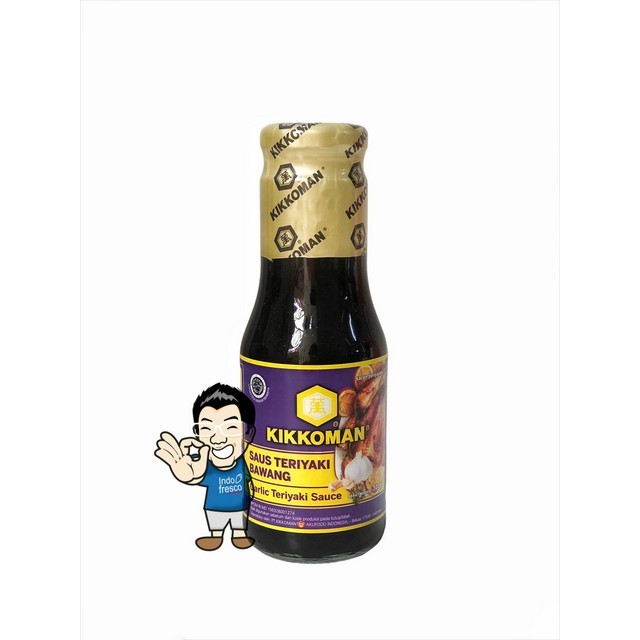 

Ina - Kikkoman Garlic Teriyaki Sauce- Saus Teriyaki Bawang Halal 300 G