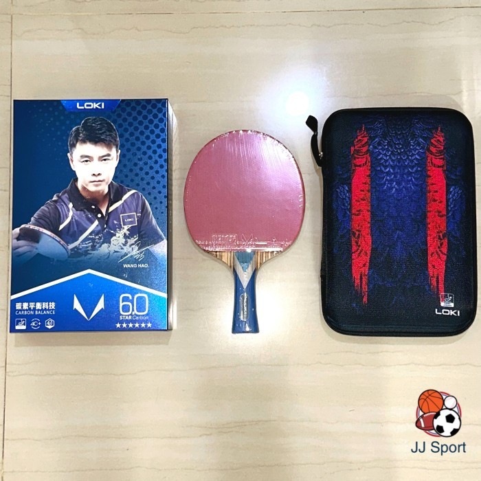 Bet Pingpong Bet Tenis Meja Bat Pingpong Loki 6Star Carbon Original