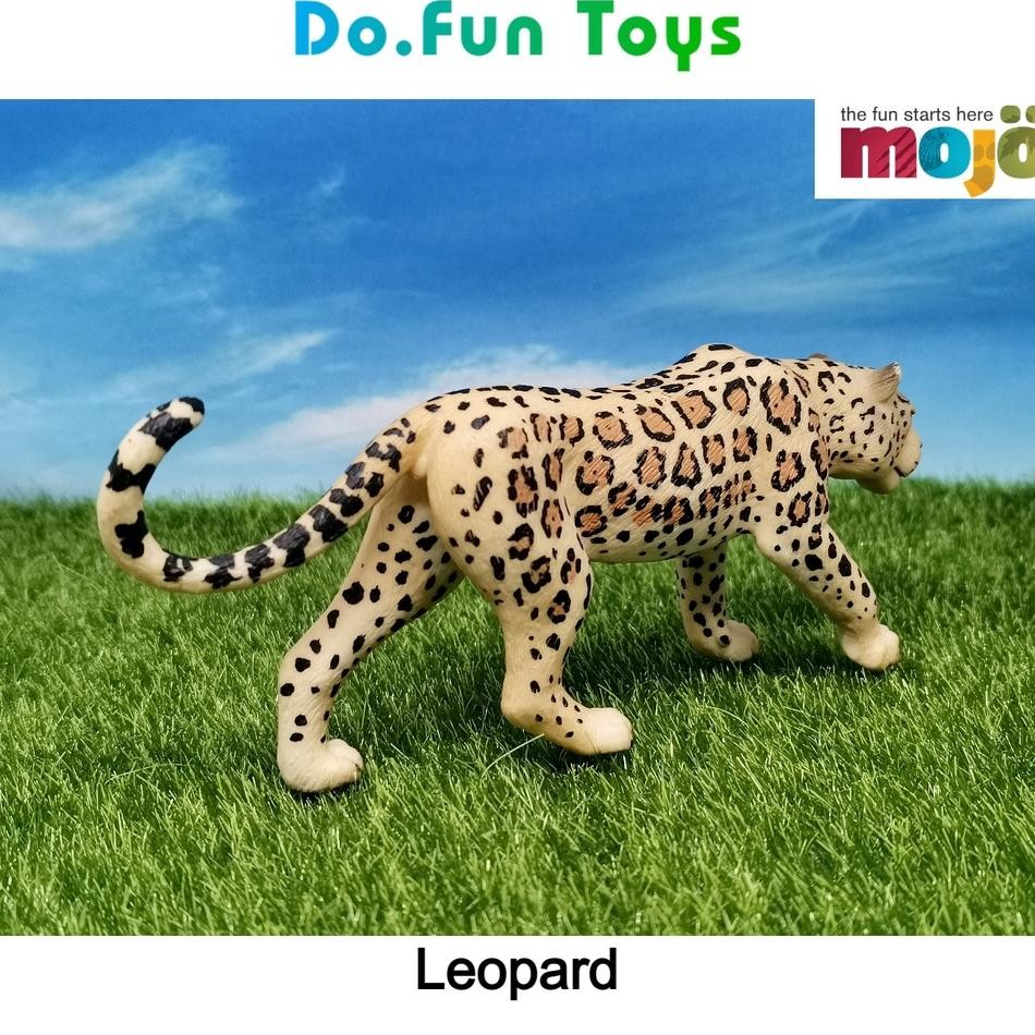 Mojo Animal Figurine | Leopard / Mainan Niatur Macan Tutul