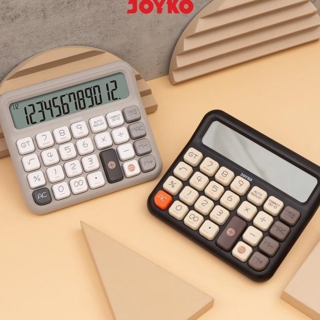 

Calculator Kalkulator Joyko Cc-63Bco 12 Digits Che & Correct