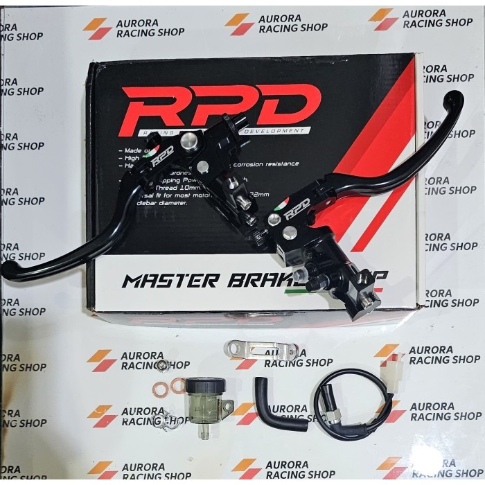 MASTER REM KANAN RADIAL RPD & HANDLE KIRI RPD REM / KOPLING - ORIGINAL
