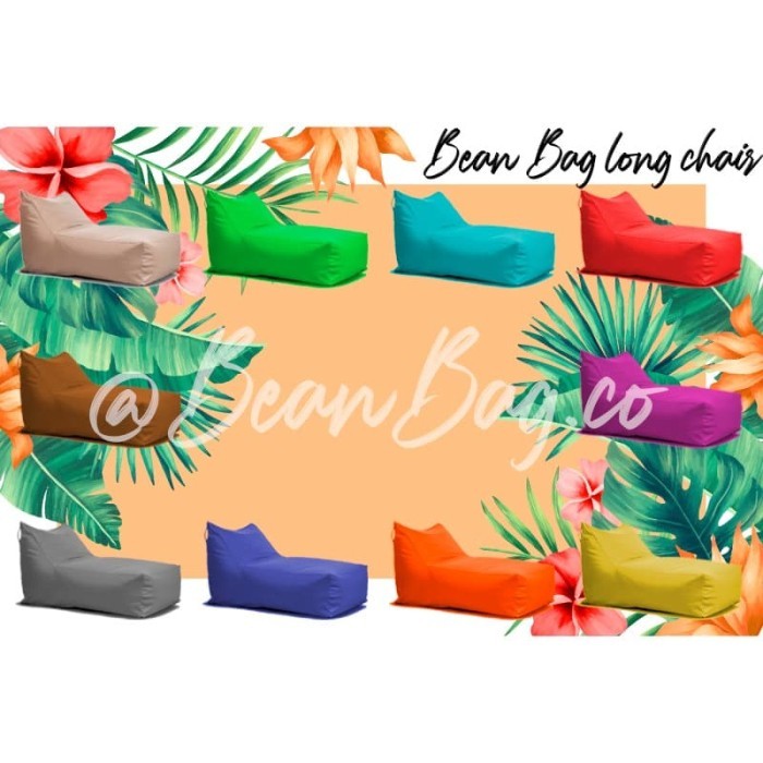 Cover Bean Bag Long Chair Murah Meriah + WATERPROOF.