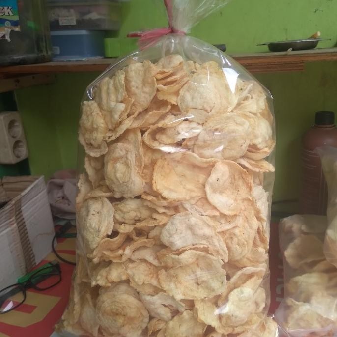 

Emping melinjo matang kemasan pastik 1 kg