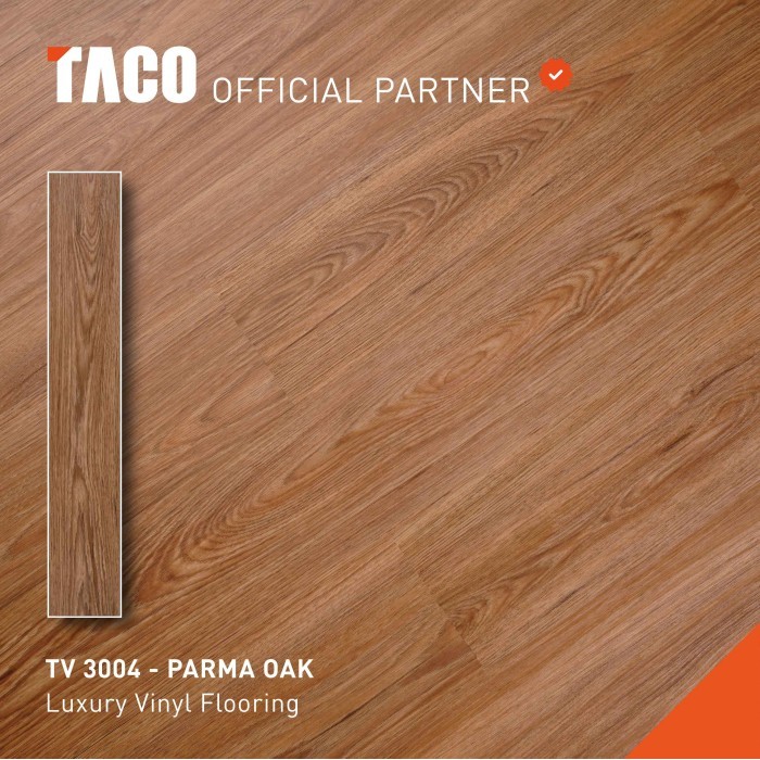TACO Lantai Vinyl 3mm - TV 3004 Parma Oak