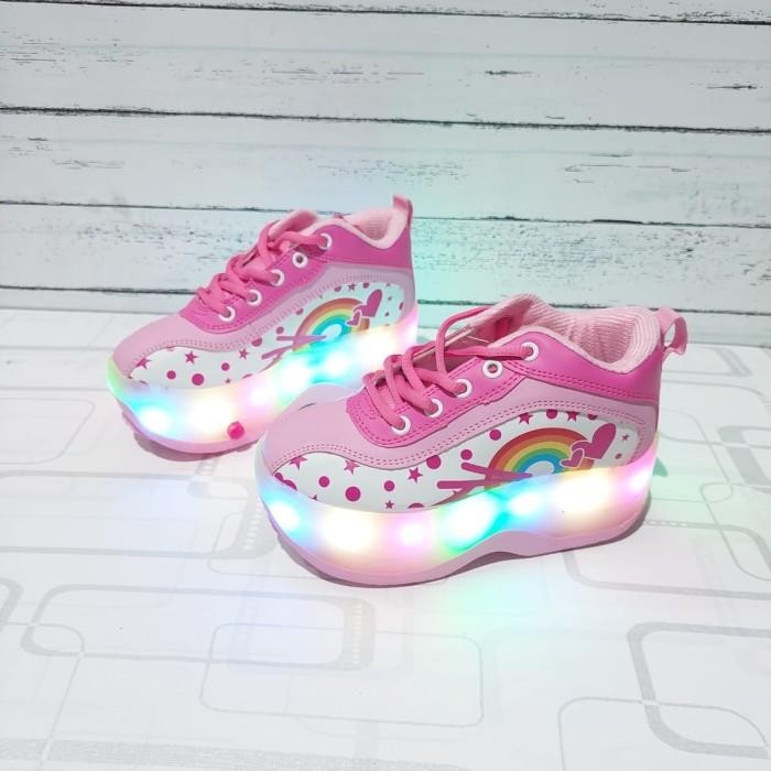 Sepatu Roda Anak Karakter Lampu/Sepatu Roda Anak Karakter Led/Sepatu Roda Anak Perempuan/Sepatu Roda