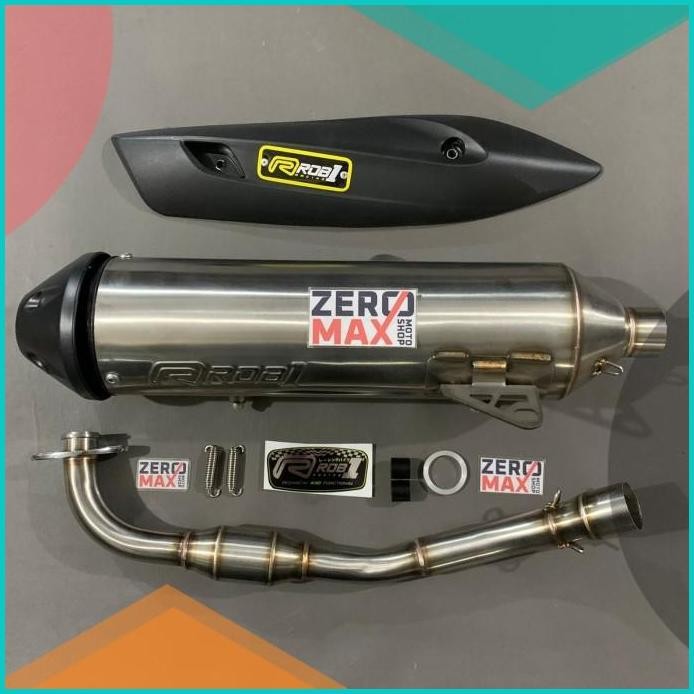 Knalpot ROB1 Standar Racing Cup X Megabomb All New NMAX 2020 2021 UP 1