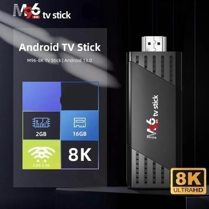 TRIPSKY M96 TV Stick RK3528 - Android TV Stick 2GB RAM 16GB ROM