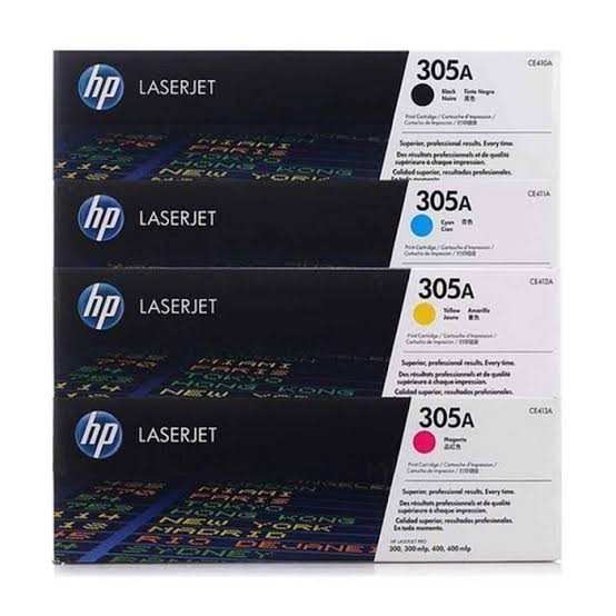 Toner hp 305A Original Pro 400 color M451dn, M451dw,M451nw,MFP M475dn,MFP M475dw /1SET
