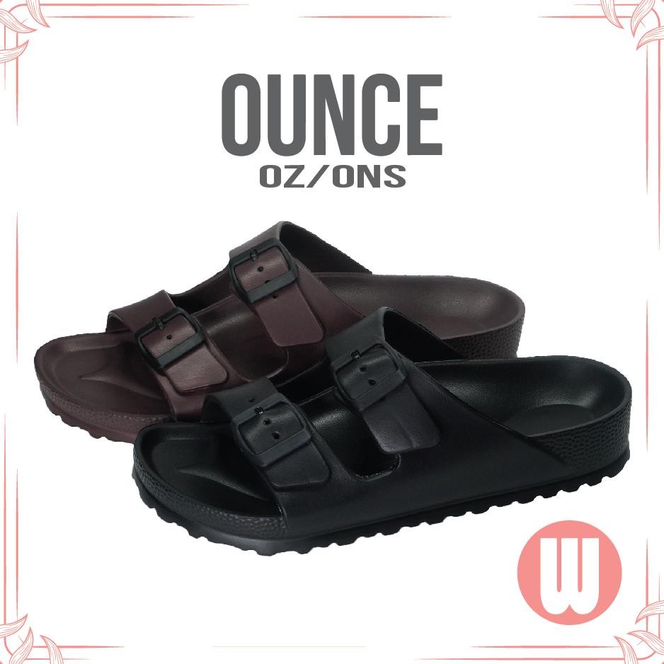 Ounce - Duo Bule Sandal Selop - Sandal Wanita 36 - 40