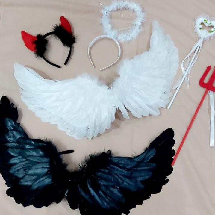 Bando Dan Angel Devil Malaikat Halloween