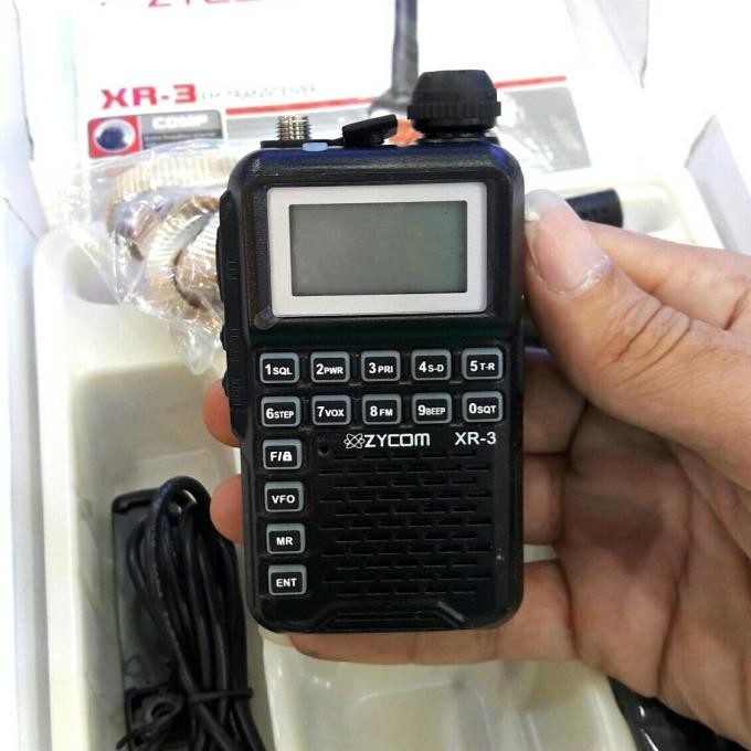 HT ZYCOM XR3 VHF MODEL KECIL(FM TRANCEIVER)