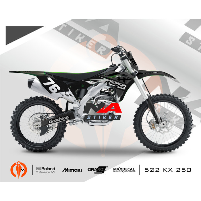 Decal Kx250 Stiker Kx250F Fullbody Glosy/Doff