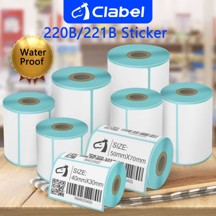 

[FREE LABEL] Clabel Kertas Label Sticker 1 Roll