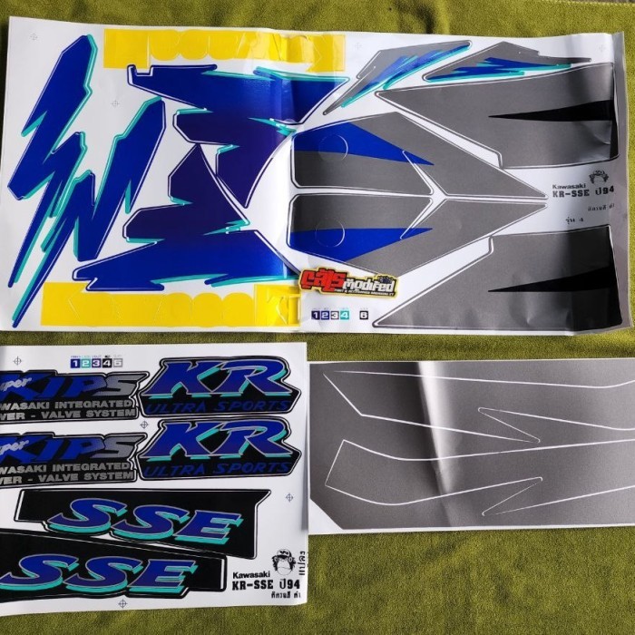 

STRIPING KRR SE 94 BAHAN KODAK PAPPER THAILAND STICKER KRR SE