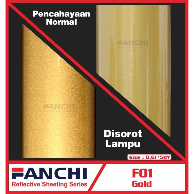 

ROLL Sticker Fanchi Reflective Series 60cm x 45m ROLL