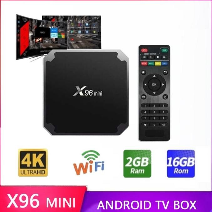 X96mini TV BOX 4K HD jaringan set-top box 4K Android 7.1.2 - COD
