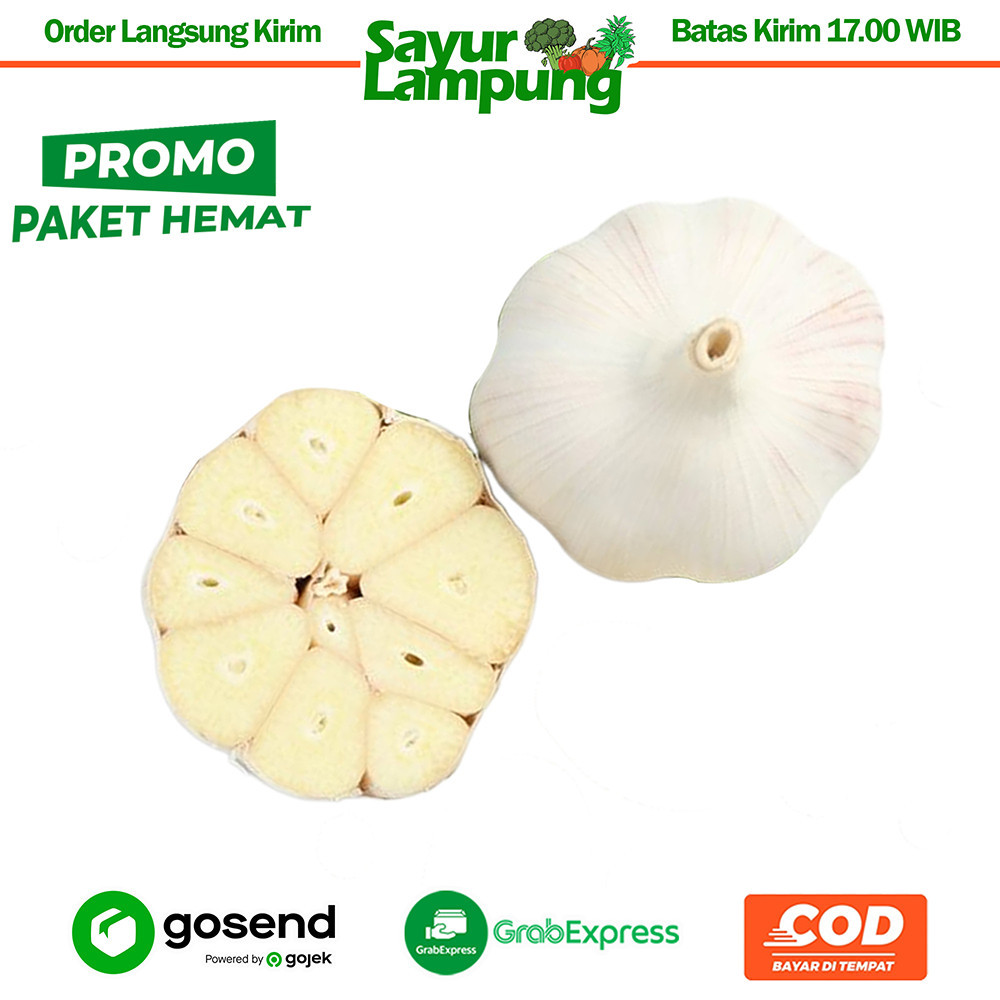 

PaHe Bawang Putih 100 Gr - Sayur Lampung