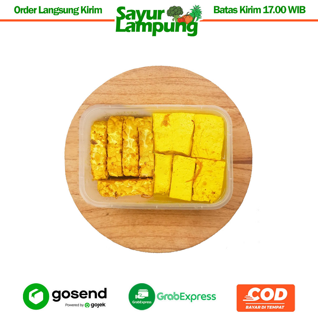 

Ungkep Tahu & Tempe 10 Pcs - Sayur Lampung