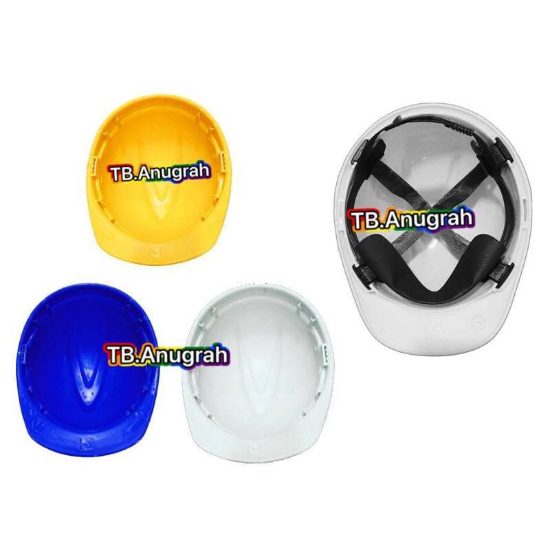 Helm Proyek Helm Safety Proyek SNI Lengkap Inner Dan Tali Dagu