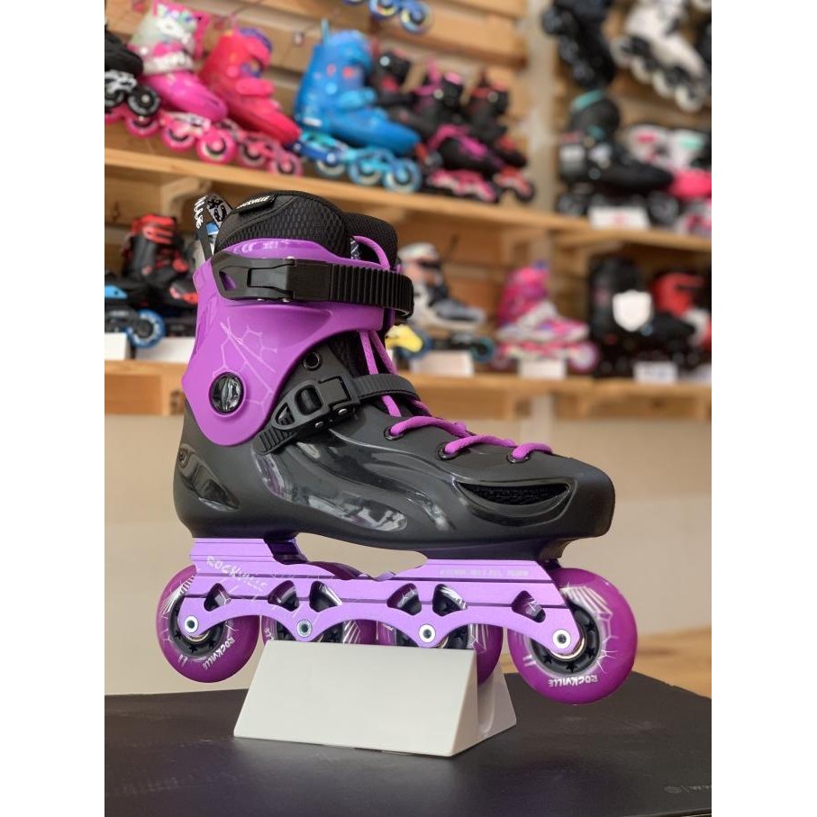 Sepatu Roda Inline Skate Bkb Rockville E3 Purple