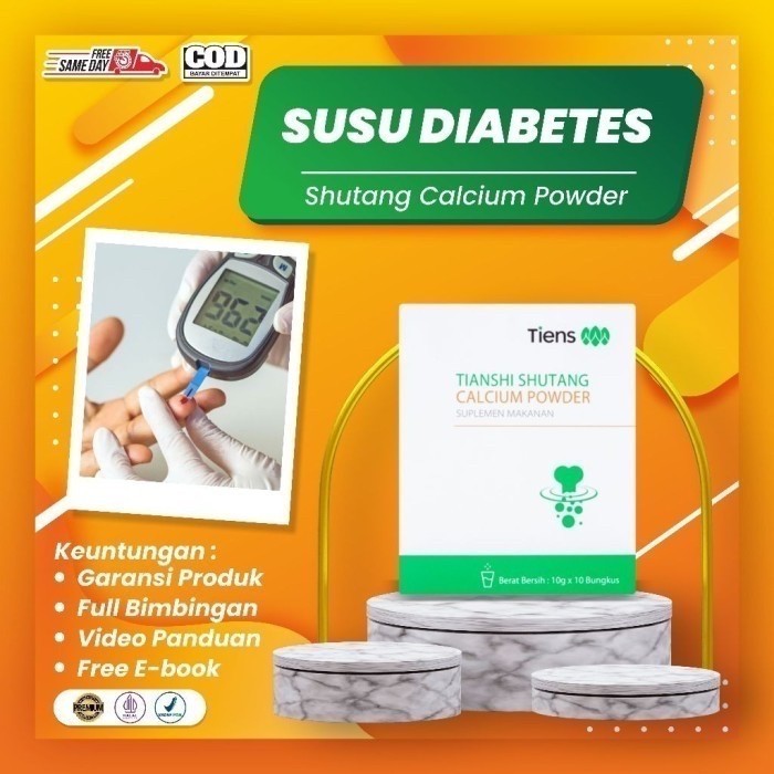 

OBAT CHINA DIABETES - Susu Labu Diabetes SHUTANG CALSIUM POWDER - Susu untuk Mengobati Diabetes bpom