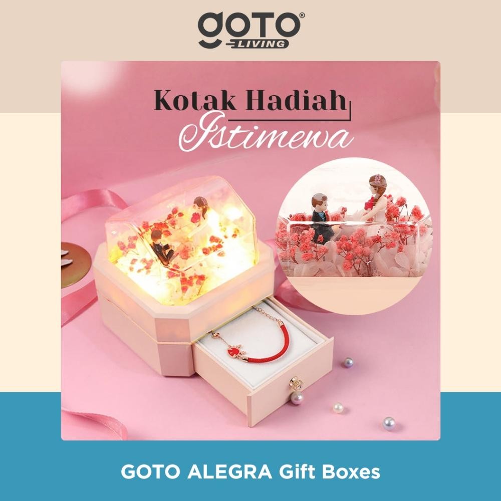 

Alegra Gift Box Wedding Hadiah Pernikahan Kotak Kado Perhiasan
