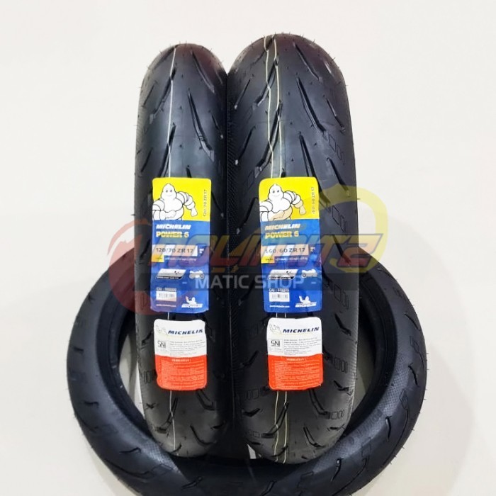 Ban Motor Michelin Power 6 Depan Belakang 120/70 - 17 & 160/60 - 17