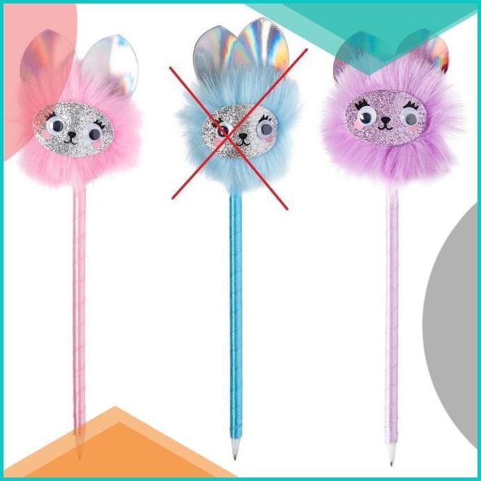 

READY Smiggle Pom Pom Friends Pen 11OKTZ4 perkakas