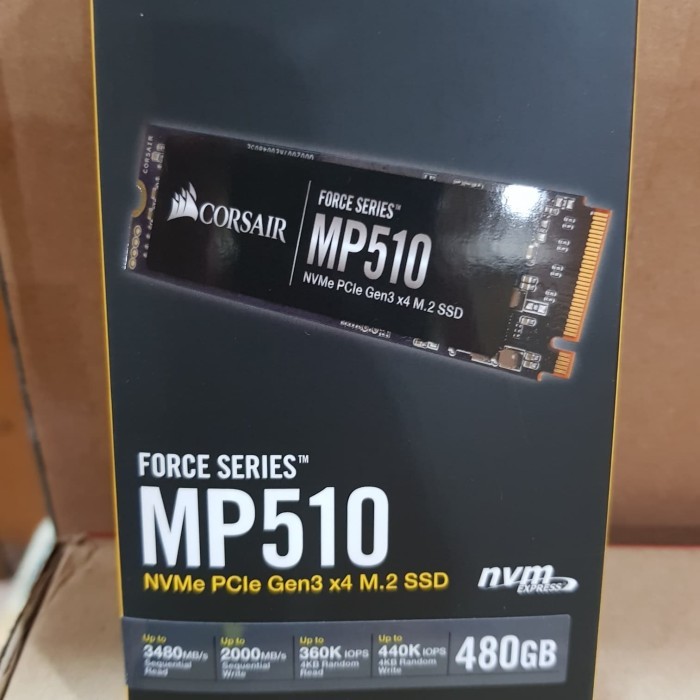 Corsair MP510 NVMe SSD M.2 960GB - Performa Tinggi dan Handal
