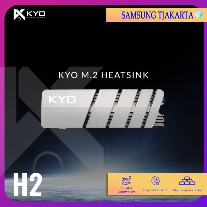 KYO H2 M2 Heatsink NVMe & M.2 NGFF M2Heatsink Cooling