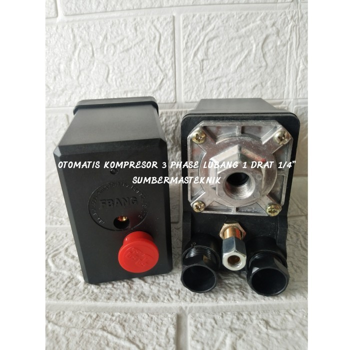 Otomatis Kompresor 3 Phase Lubang 1 Presure Switch Compresor 3 Phase