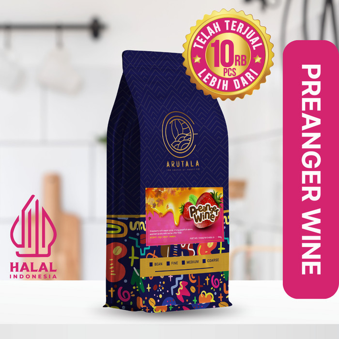 

ARUTALA Kopi Arabika Jawa Preanger Wine 200 gram