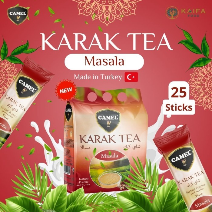 

Camel Karak Tea - Minuman Teh Susu khas Turkey