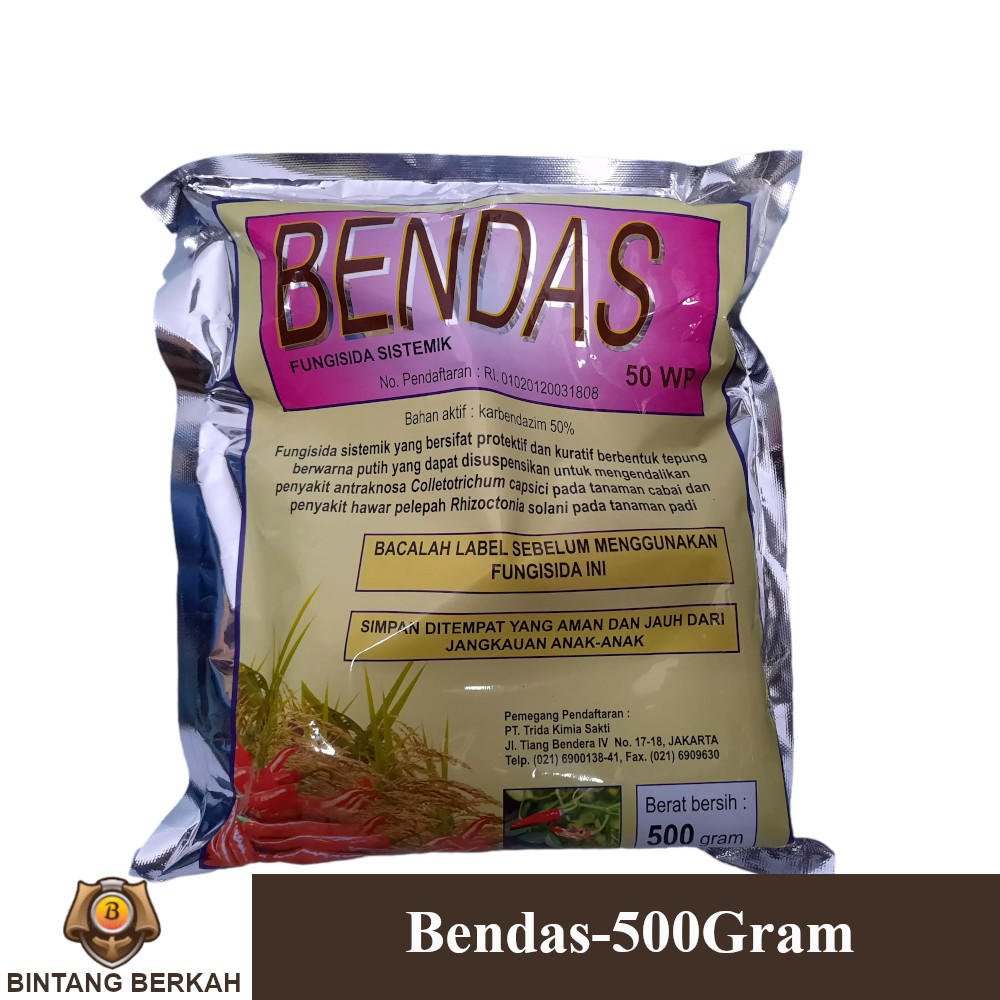 Bendas 500Gram Fungisida Karbendazim Pertanian