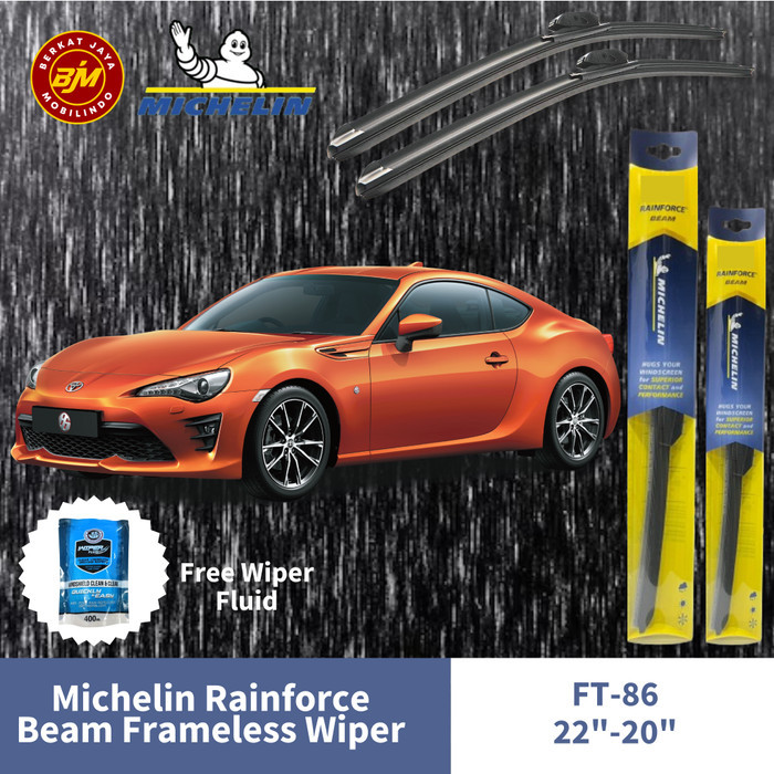 Wiper Frameless Michelin For FT-86 / Toyota 86