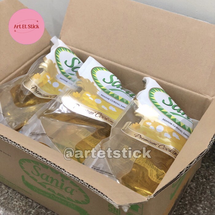 

1 Dus Minyak Goreng Sania 2 Liter Isi 6 Pouch