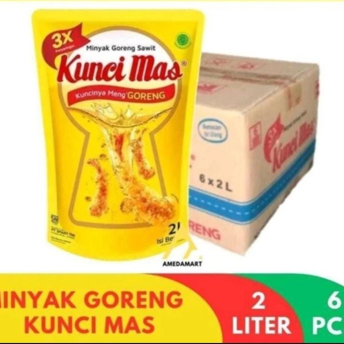 

Minyak Kunci Mas 2 liter 1 dus 6pcs