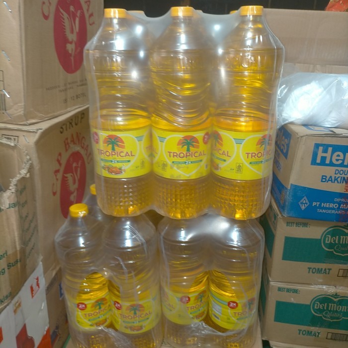 

minyak tropical 2 liter botol isi 6 1dus