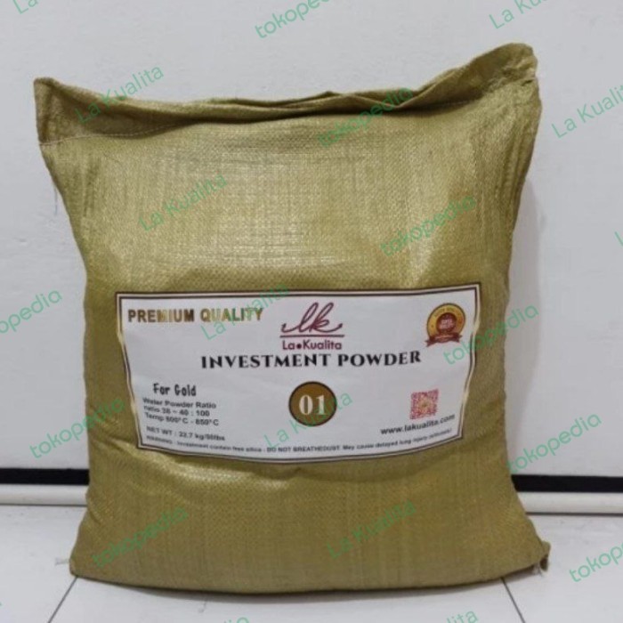 

Tepung Casting / Investment Powder La Kualita