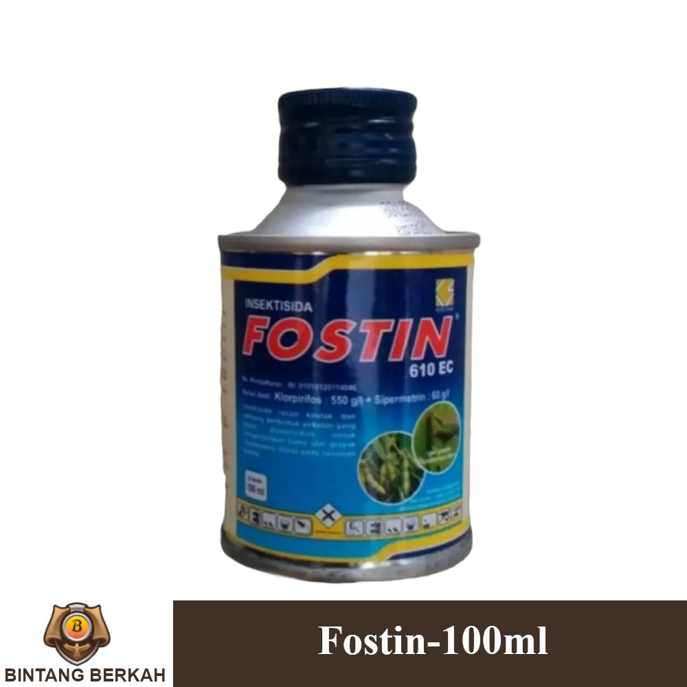 Fostin 100 ml Obat Hama Ulat Grayak Pertanian