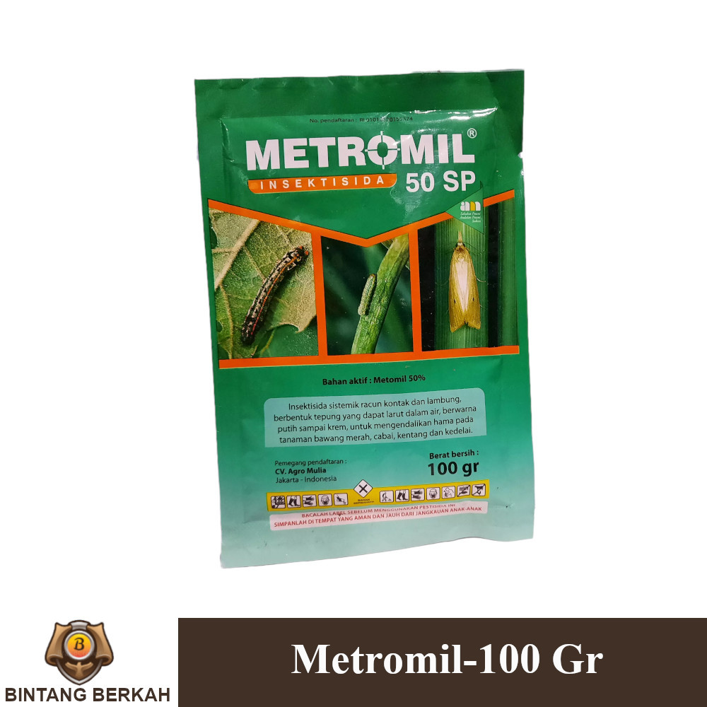 Metromil 100 Gram Metomil Insektisida Pertanian