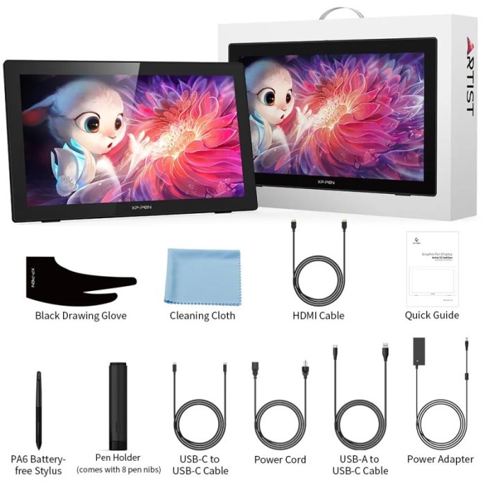 Xp Pen Artist 22 Plus - Pen Display Drawing Monitor Xp-pen Artist Graphic Display - Garansi 2 Tahun