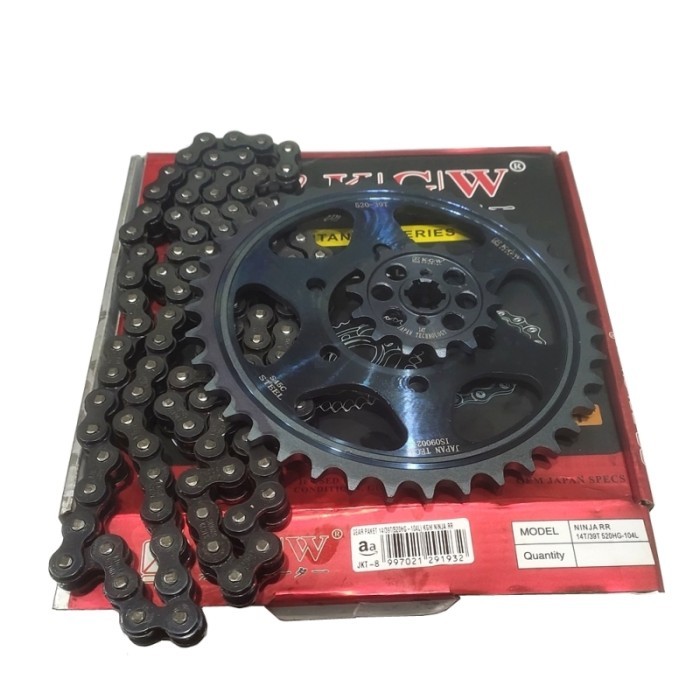 Gear Gir Set Gear Gir Paket 14/39T(520Hg-104L) Kgw Ninja Rr