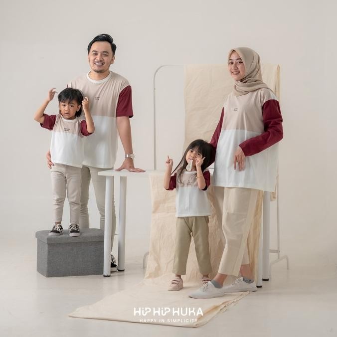 Family Set - Baju Pakaian Keluarga | Hagia Series | Hip Hip Huka 2112