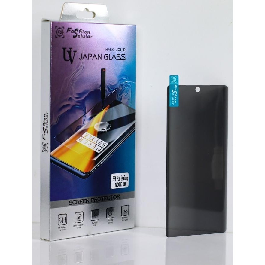 ANTI SPY TEMPERED GLASS UV FS VIVO V27 5G / V27 PRO 5G