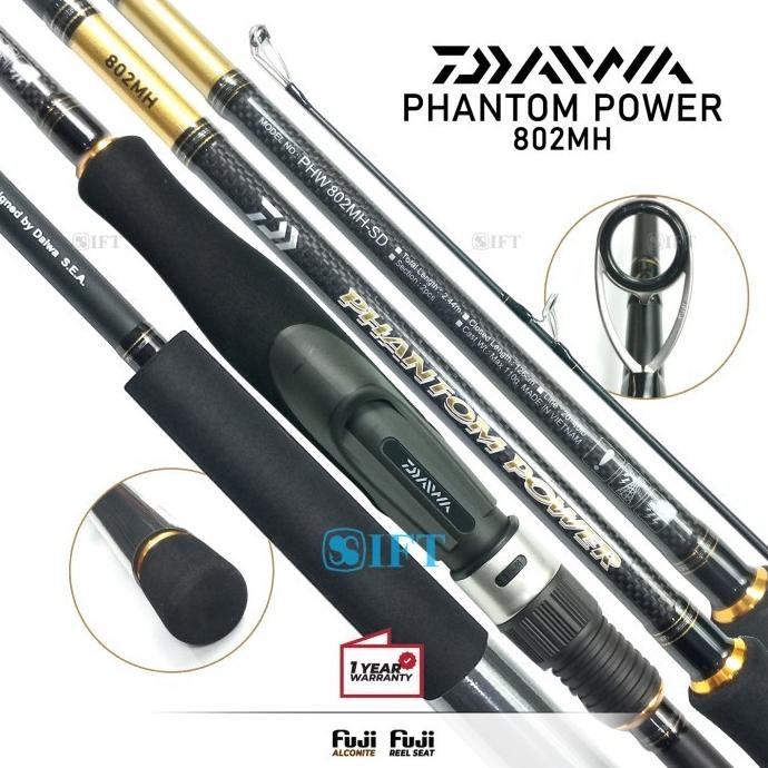 Joran Popping DAIWA PHANTOM POWER | Fuji + Seat | Surf Casting [21]